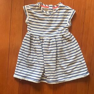 Cat & Jack Blue and White Striped t-shirt Dress size 4/5